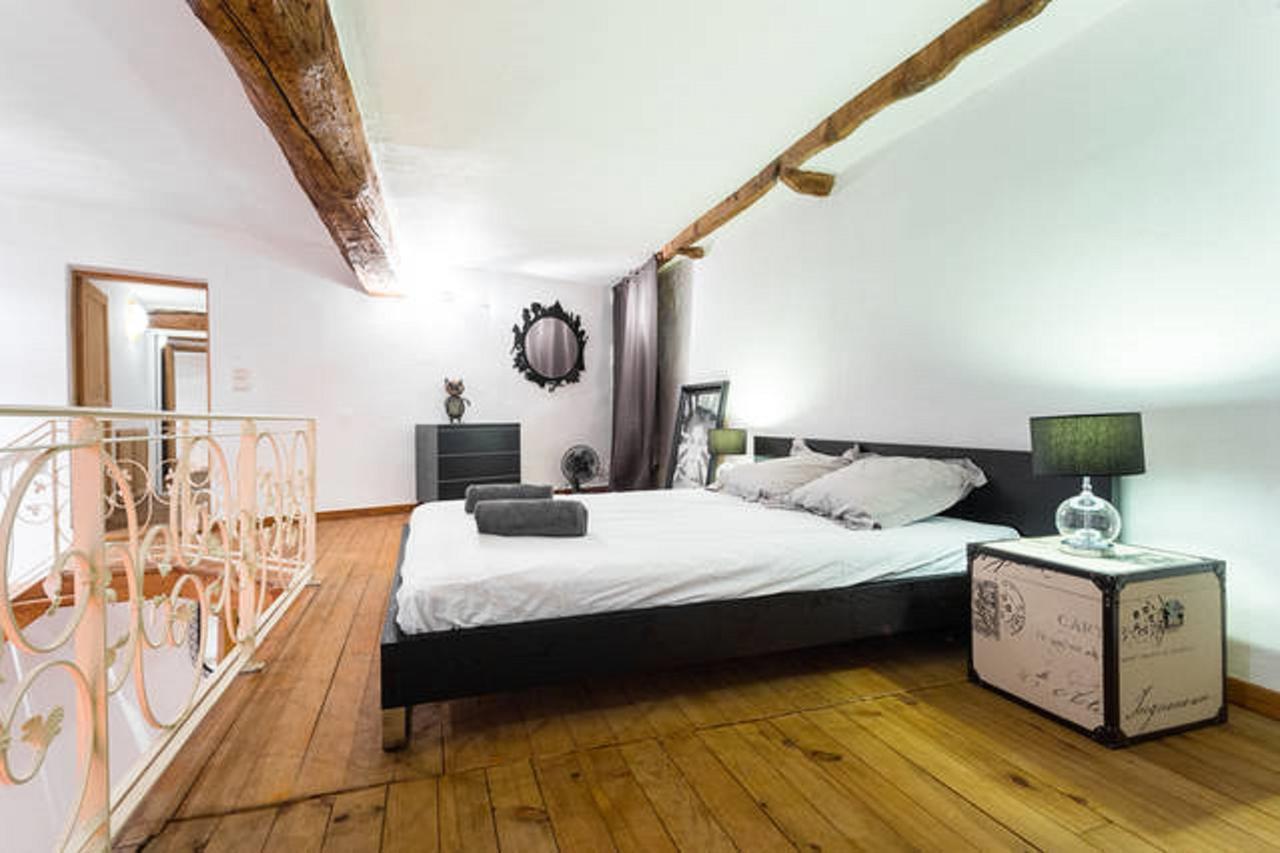 Le Prefecture - Luxueux F3 En Duplex, Ascenseur, Coeur Vieux-Nice Apartment Bagian luar foto