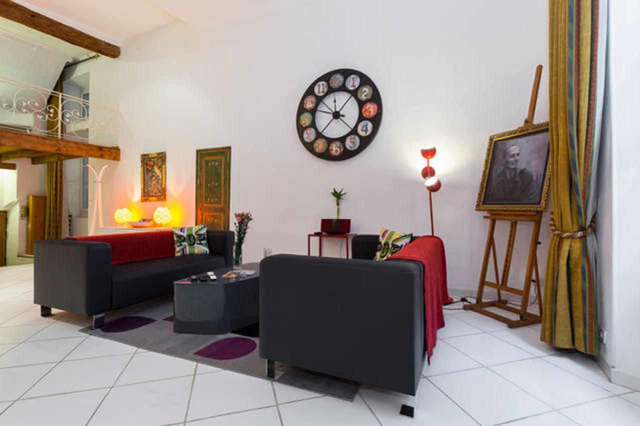 Le Prefecture - Luxueux F3 En Duplex, Ascenseur, Coeur Vieux-Nice Apartment Bagian luar foto