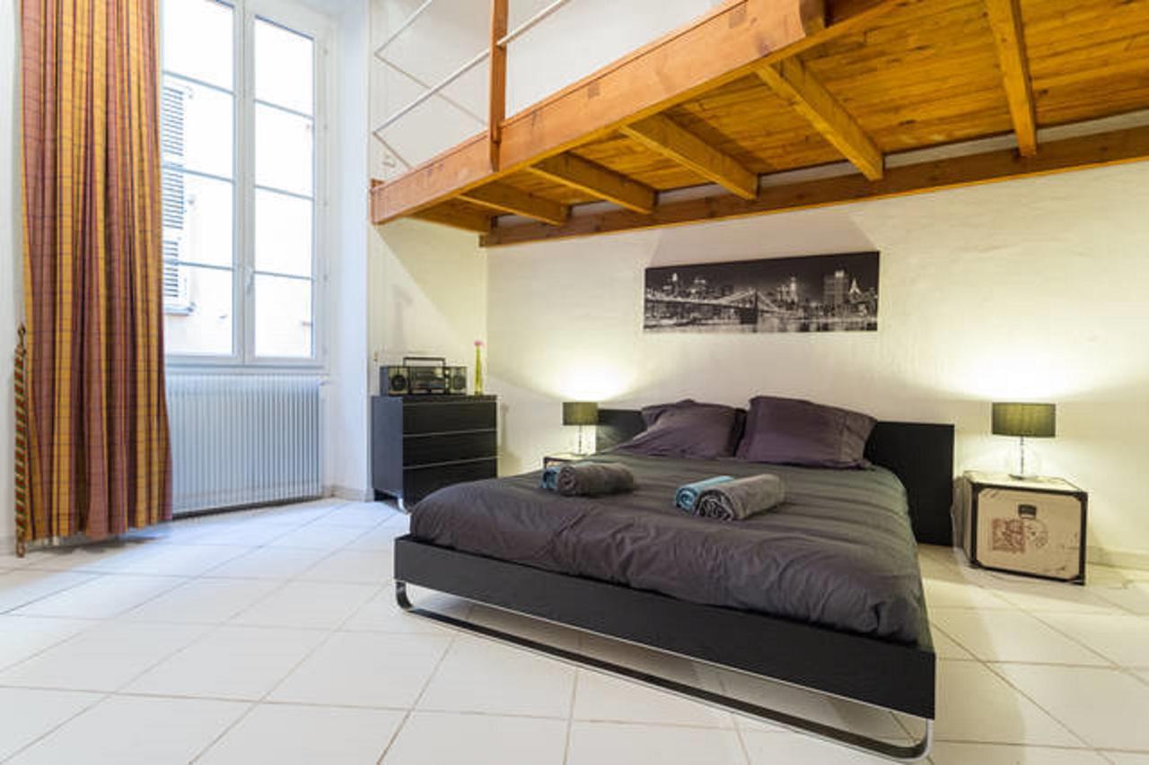 Le Prefecture - Luxueux F3 En Duplex, Ascenseur, Coeur Vieux-Nice Apartment Bagian luar foto